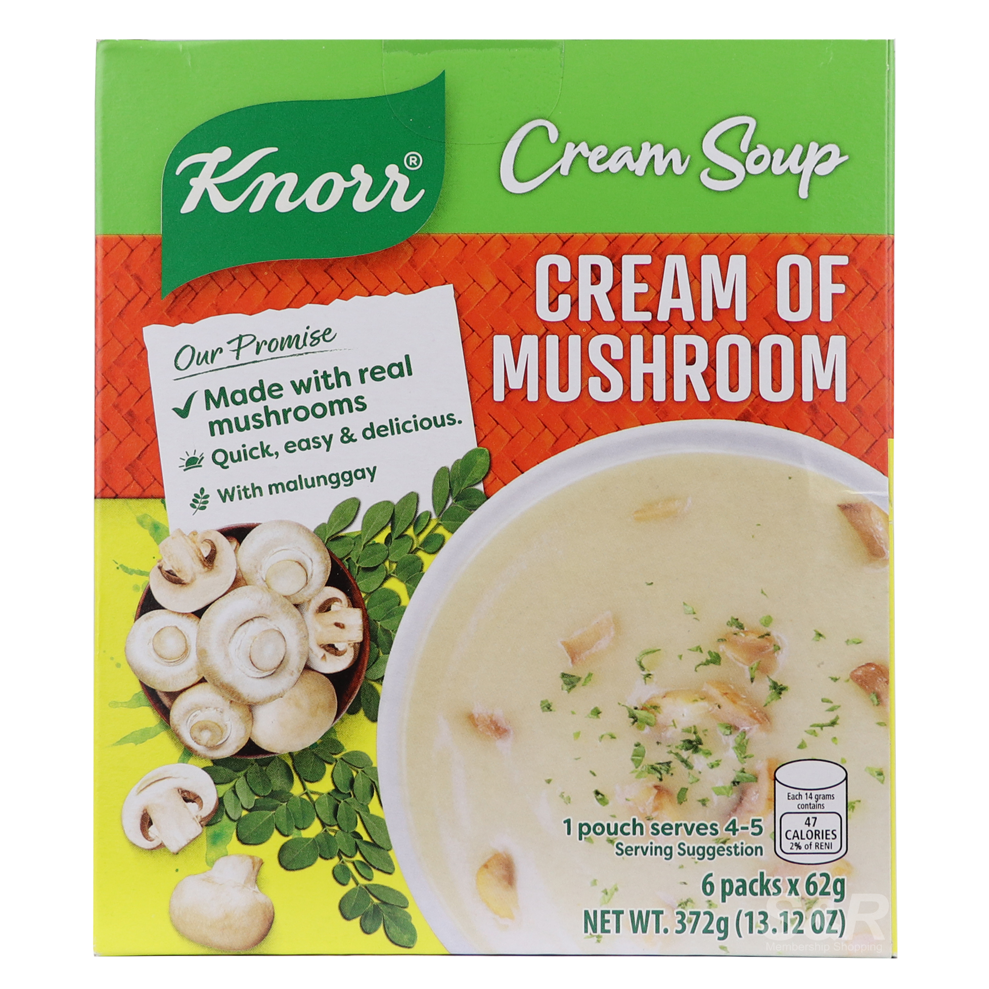 Knorr Cream of Mushroom Soup 6pcs